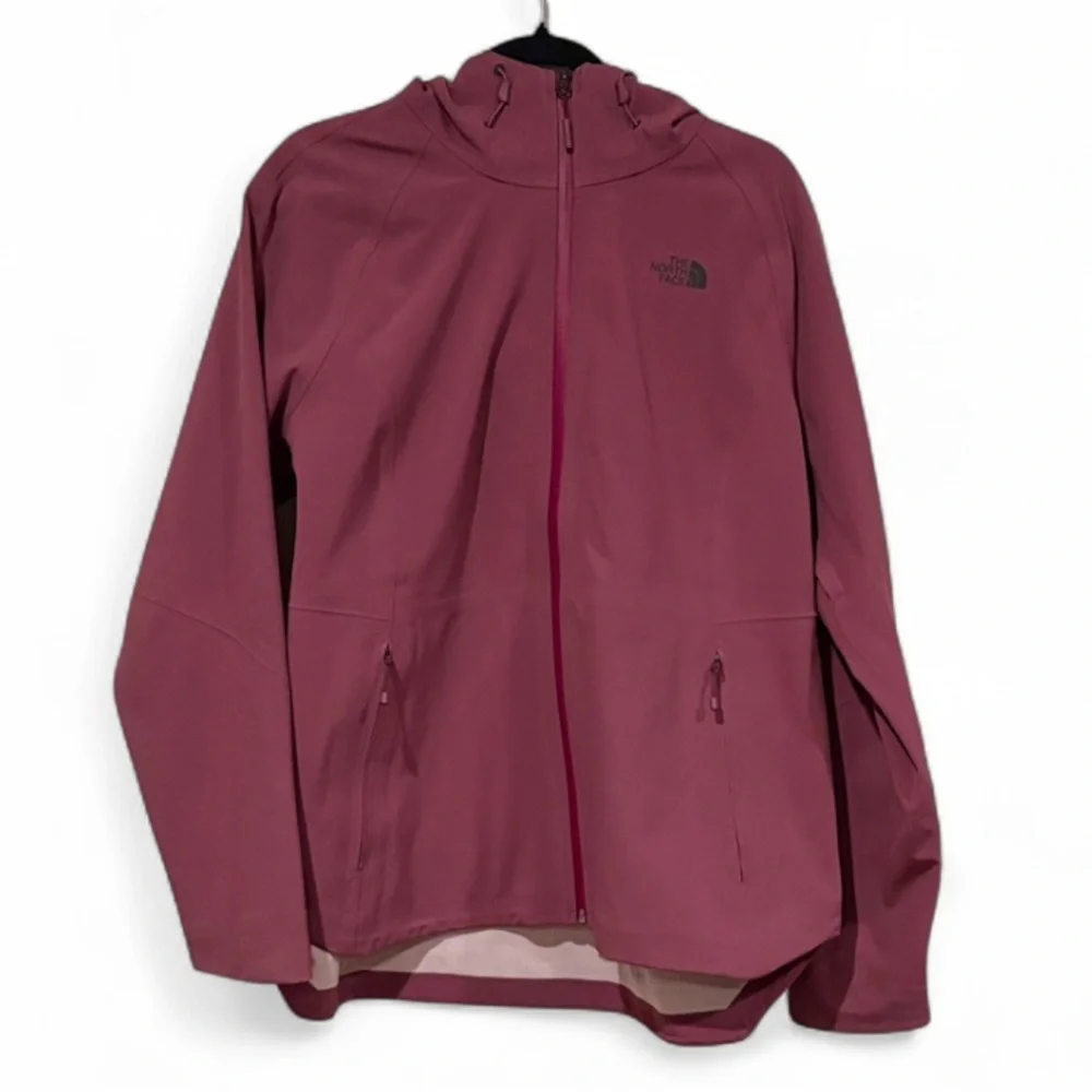 The North Face Apex Flex GORE-TEX All Weather Jacket Women's XL Maroon Like New - Picture 10 of 16
